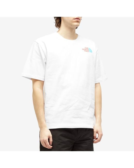 The North Face White Series Graphic Logo T-Shirt for men