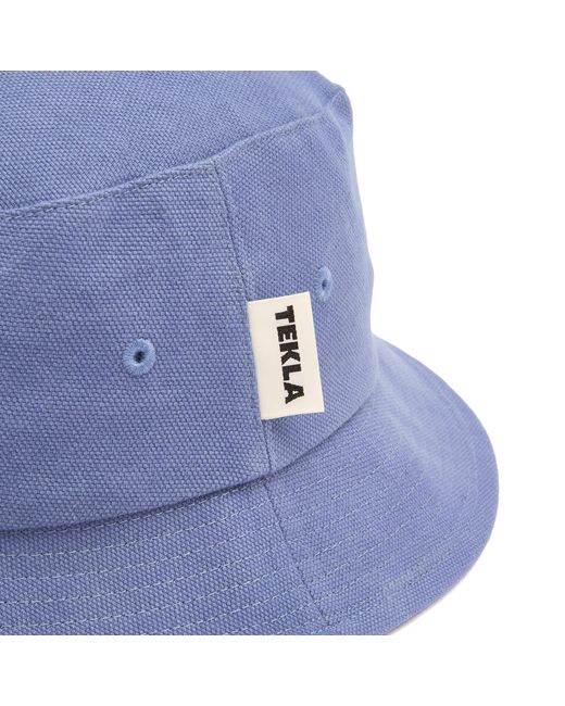 Tekla Blue Bucket Hat