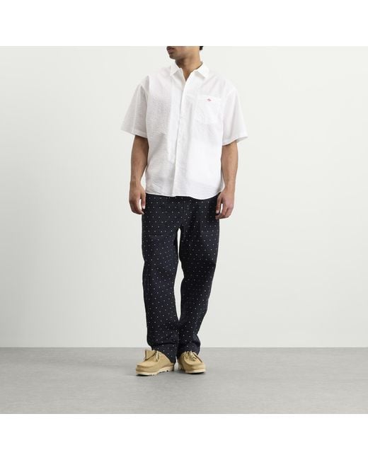 Service Works Blue Polka Dot Chef Pants for men