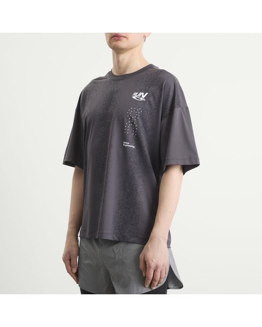 On Shoes Black Performance Volt T-Shirt Ir for men