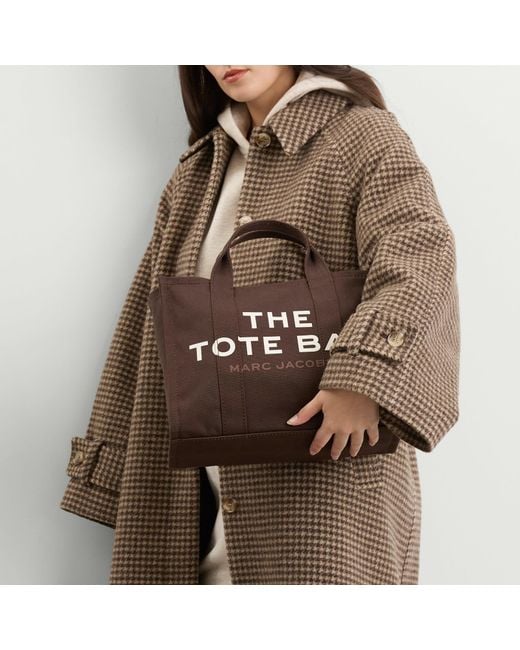 Marc Jacobs Brown The Medium Canvas Tote Bag