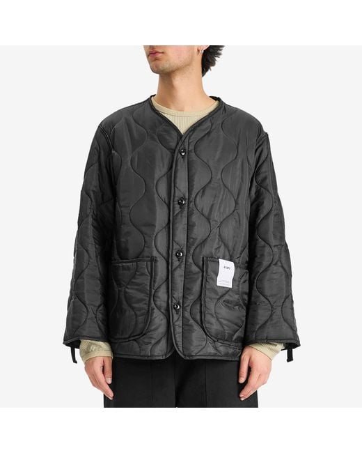 WTAPS Nylon Ripstop Liner Jacket in Black for Men | Lyst