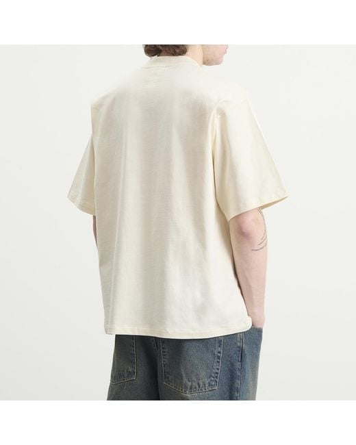 Adidas White Illust Gfx T-Shirt for men