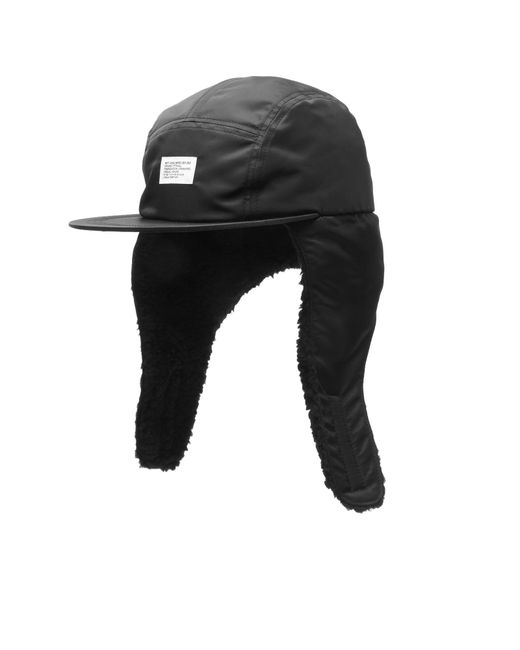 (w)taps Black Cordura Flight Cap for men