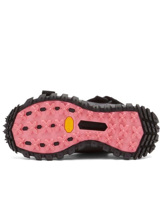 Moncler Black Trailgrip Vela Sandals