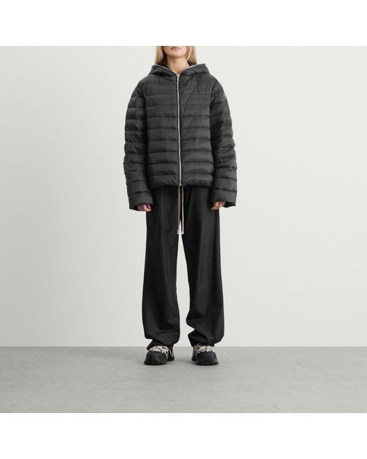 Rick Owens Black X Moncler Ziplock Jacket