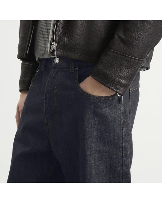 Second/Layer Blue Second Layer Big Papi Denim Jeans for men