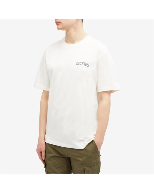 Dickies White Elliston T-Shirt for men