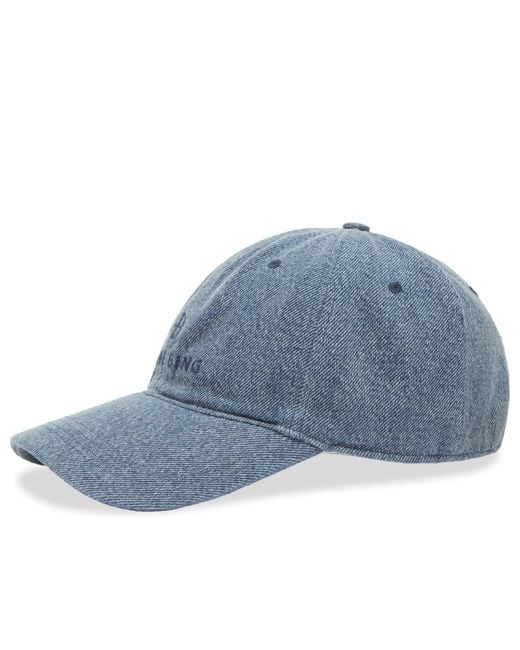 Anine Bing Blue Jeremy Baseball Cap