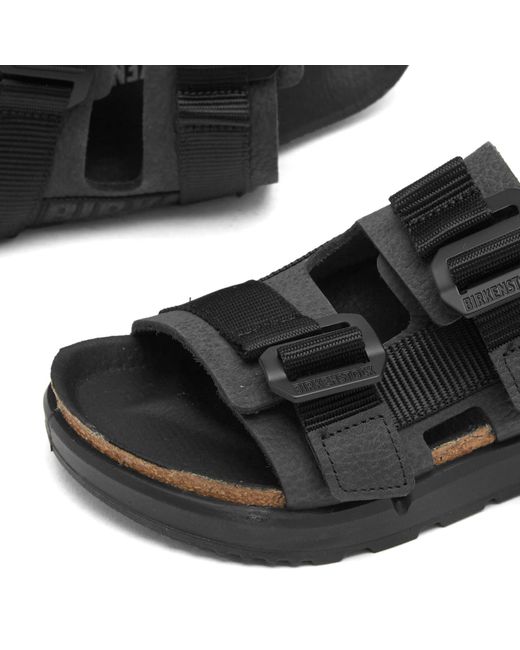 Birkenstock Black Shinjuku 2St Lea/Tex