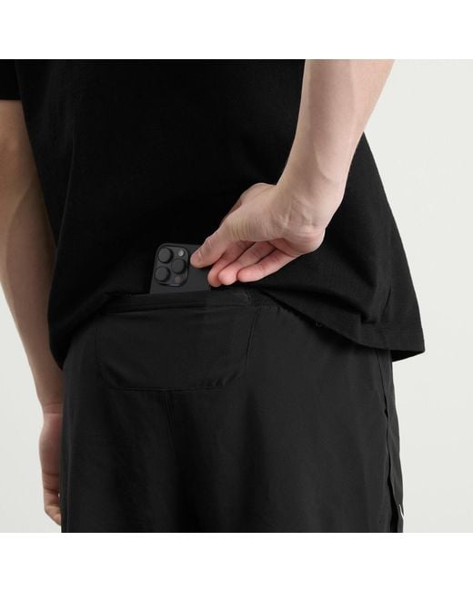 Nike Black Aeroswift 4 Inch Short for men