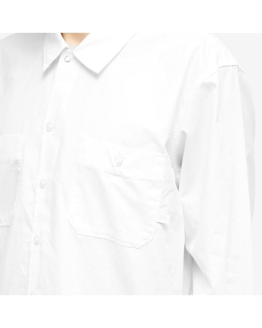 Dickies White Premium Collection Service Overshirt for men