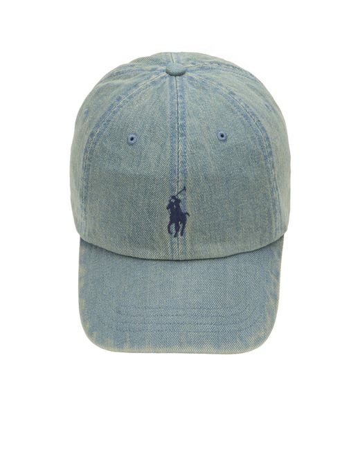 Polo Ralph Lauren Blue Classic Denim Sports Cap for men
