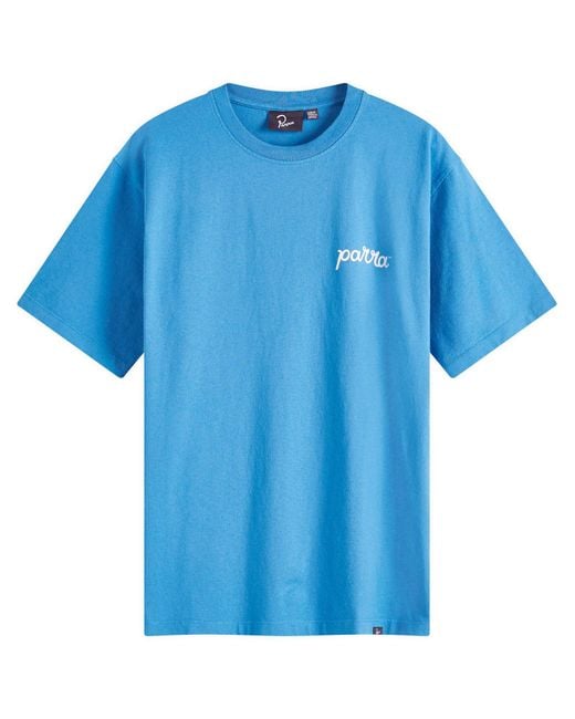 by Parra Blue The Blob T-Shirt for men