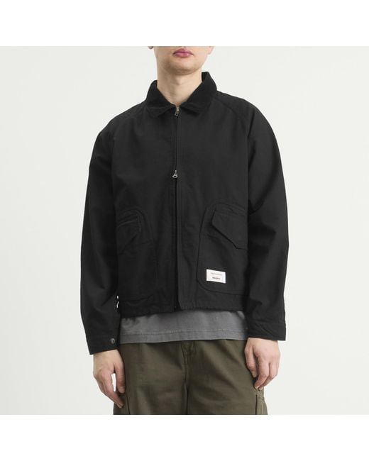 Thisisneverthat Black X Gore-Tex Windstopper Gear Jacket for men