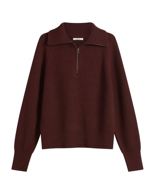 Entire studios Purple Blimp Quarter Zip for men