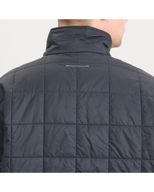 Maison Margiela Blue Mm6 X Salomon Short Padded Coat for men