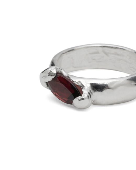 SIMUERO White Enero Ring