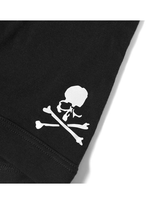 MASTERMIND WORLD Black Skull T-Shirt & Boxer Set for men