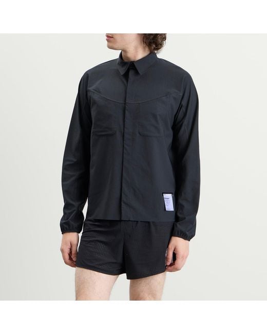 Satisfy Blue Peaceshell River Shirt for men