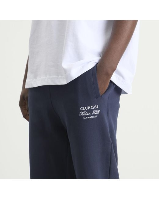 Club 1984 Blue Hidden Hills Sweatpants for men