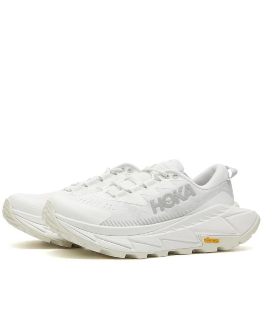 Hoka One One White Skyline-Float X Sneakers