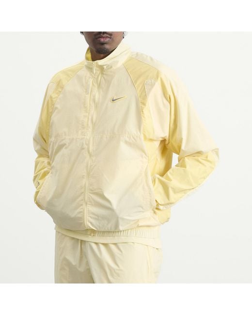 Nike Yellow X Nocta Woven Track Jacket for men