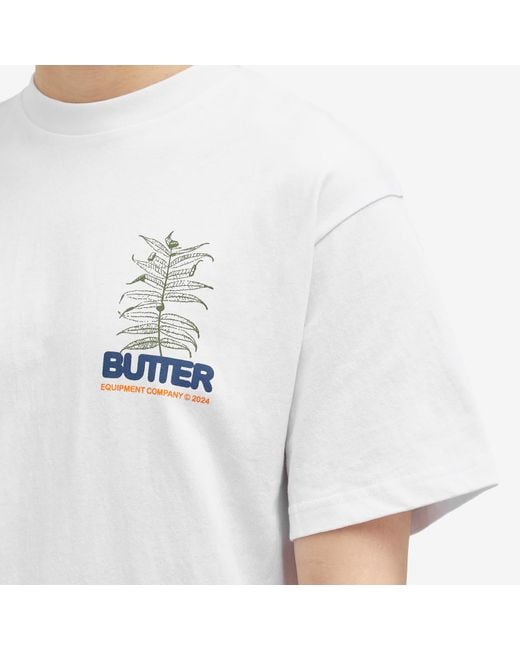 Butter Goods White Earth T-Shirt for men