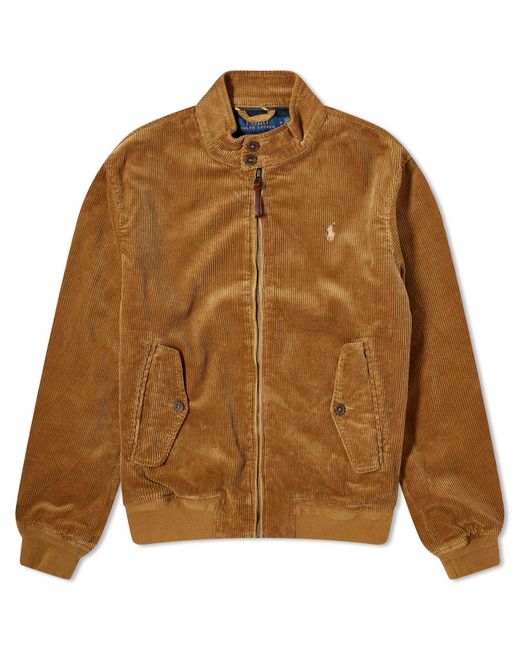 Polo Ralph Lauren Brown Corduroy Windbreaker Jacket for men
