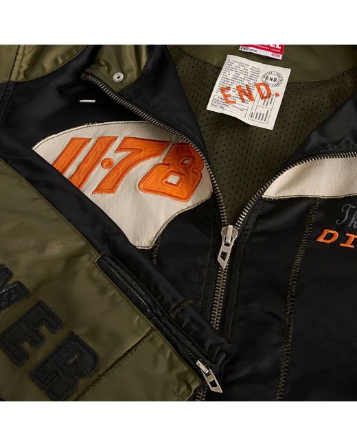 DIESEL Gray End. X Reworked Jacket