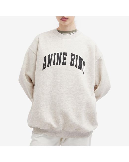Anine Bing White Tyler Sweatshirt