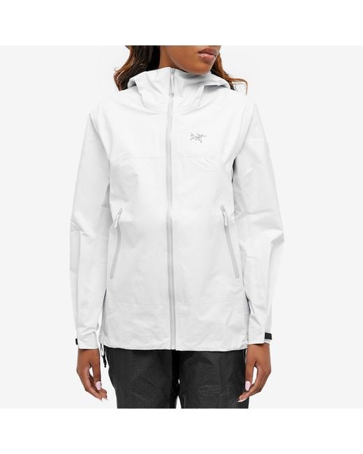 Arc'teryx Beta Jacket in White | Lyst