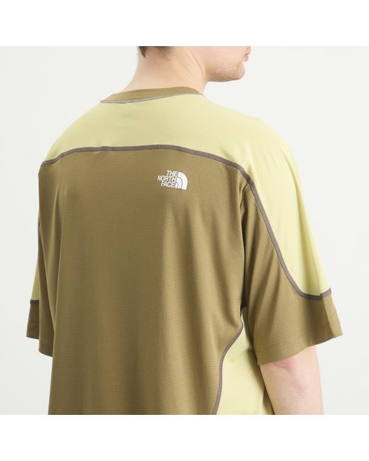 The North Face Green Nse Lightrange T-Shirt for men