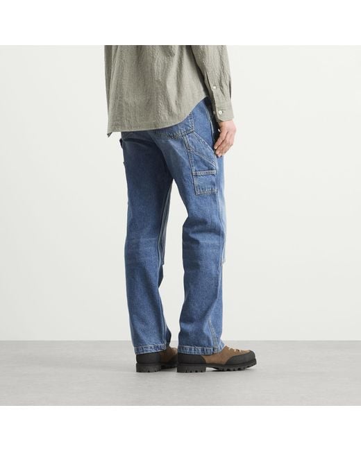 Corridor NYC Blue Denim Carpenter Jeans for men