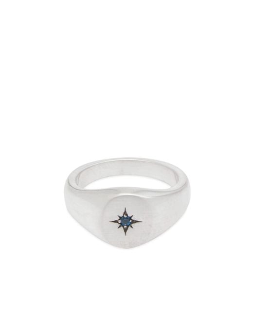 Serge Denimes White Royal Envy Ring for men