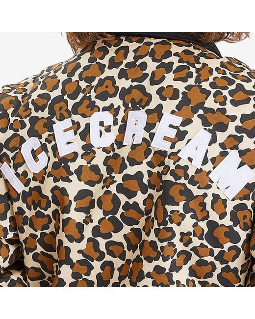 ICECREAM Black Work Jacket for men