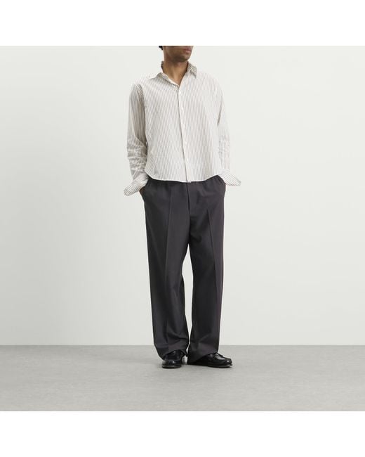 Second/Layer Gray Second Layer Baggy Primo Pant for men