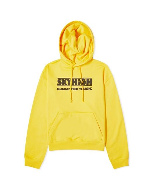 Sky High Farm Yellow Construction Popover Hoodie for men