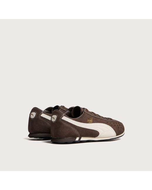 PUMA Brown Sprint Suede Sneaker