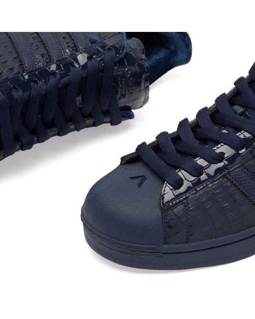 Adidas Blue Superstar Ii Anthony Edwards Sneakers for men