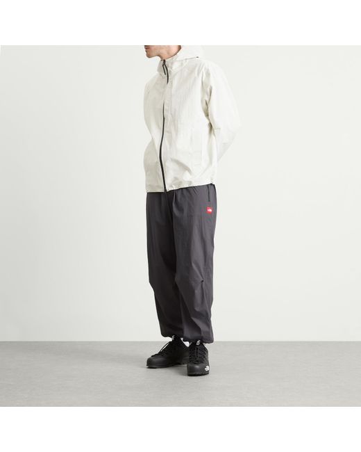 The North Face Gray Redbox Packable Wind Trousers for men