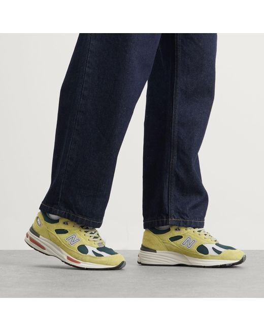 New Balance Green 991V2 Sneaker
