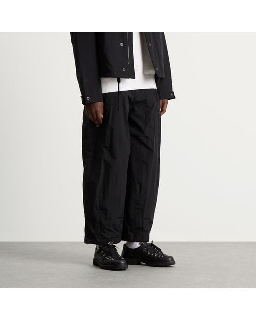 FRIZMWORKS Black Nylon Cargo Balloon Pants for men