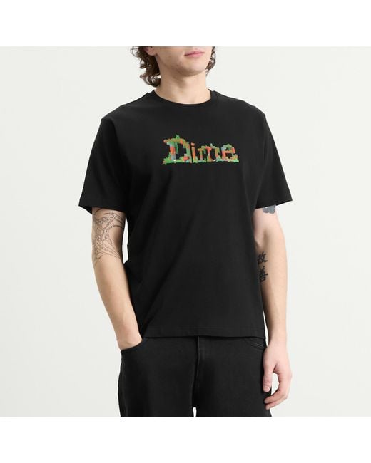Dime Black Classic 'Scraft T-Shirt for men