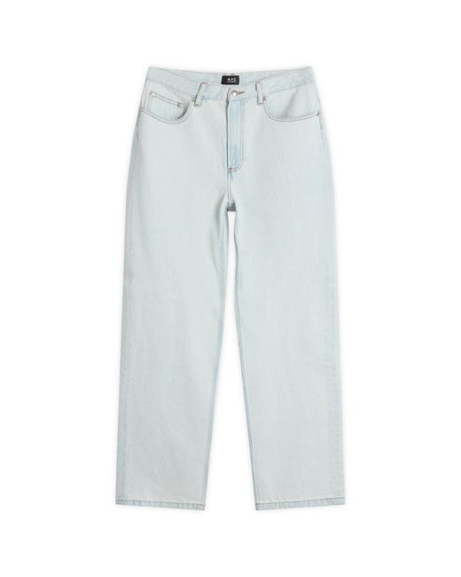 A.P.C. Blue Martin Jeans for men