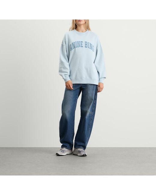 Anine Bing Blue Miles Sweatshirt