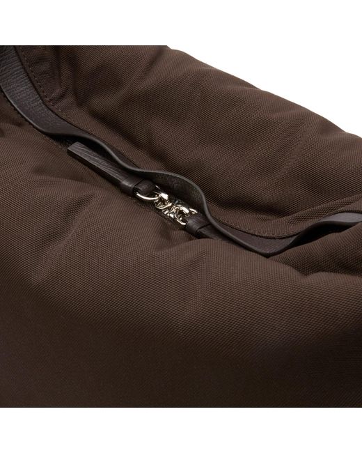 Studio Nicholson Brown Transit Nylon Shoulder Bag