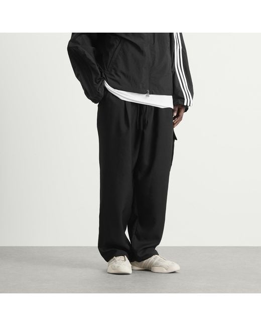 Y-3 Black Technical Cargo Pant for men
