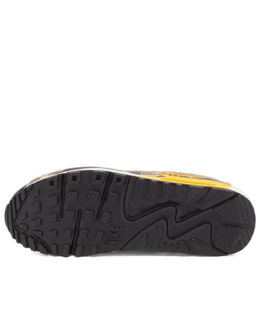Nike Yellow Air Max 90 Prm Sneaker for men