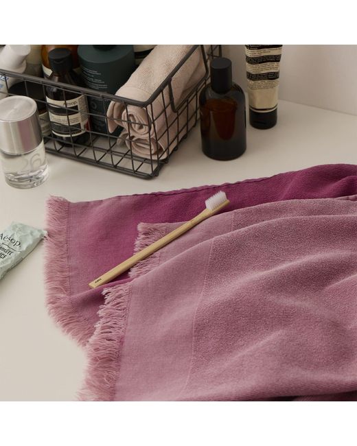 Tekla Purple Beach Towel
